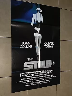 THE STUD Original 1979 Australian One Sheet Movie Poster Joan Collins R Rated • $21.75
