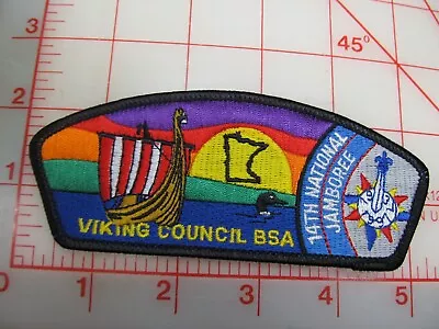 Viking Council 1997 Jamboree JSP Collectible Black Border Patch (m23) • $6.99