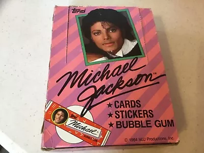 1984 Michael Jackson 36 Ct. Sealed Packs And Nice Box!!! • $126