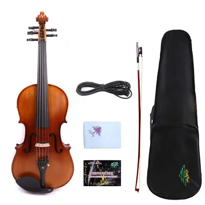 Advance 5string Electric Viola 16inch Spruce+maple Handmade Free Case/Bow Cable  • $210