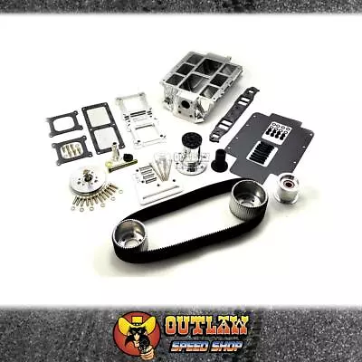 Blower Shop 6-71 Supercharger Kit 2-v Accessory Fits Chev Sb - B2616 • $5009.30