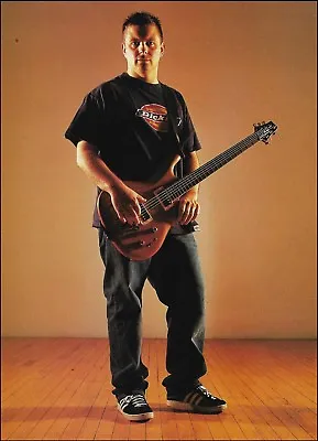 Staind Mike Mushok Ibanez MMMI Guitar 8 X 11 Color Pin-up Photo 3R • $4