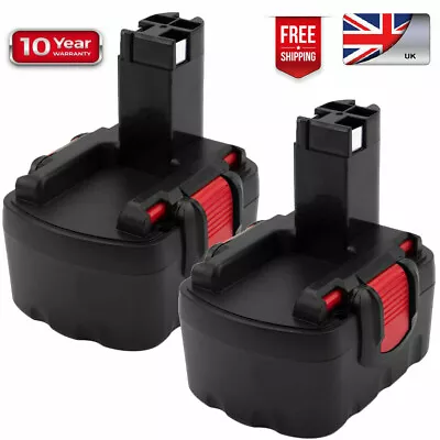 £14.91 • Buy 2X 4.8Ah 14.4V Battery For Bosch BAT038 BAT040 BAT140 2607335533 PSR1440 Ni-MH