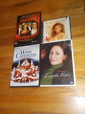 White Christmas/Linda Eder Christmas Stays The Same/Murdoch Mysteries X-mas DVD • $4.99