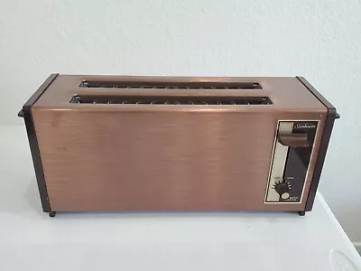 Vintage Mid Century 1951 Copper Sunbeam T-20 516 Kitchen Toaster AS IS READ • $69