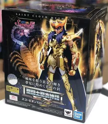 IN STOCK Bandai Saint Seiya Cloth Myth EX Scorpio Milo Saintia Sho Color Edition • $159.99