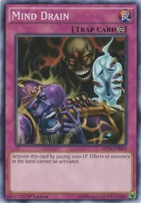 YUGIOH - Mind Drain - MP14-EN053 - Common - 1st Edition - NM - FLAT RATE SHIP • $0.99