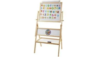 £42.99 • Buy Chad Valley Double Sided Wooden Easel Set Can Help Teach Your Children