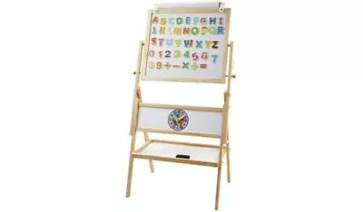 £42.99 • Buy Chad Valley Double Sided Wooden Easel Set Can Help Teach Your Children