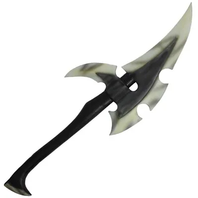 £85 • Buy Dark Elven War Axe LARP Weapon Made In Safe Latex & Foam Perfect For Battle Use