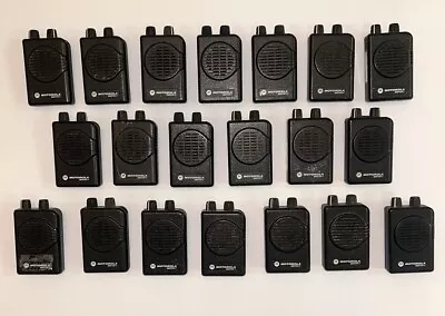 Lot Of 20 Motorola Minitor V (5) Low Band 45-48.9975 MhZ Untested And Sold As Is • $75