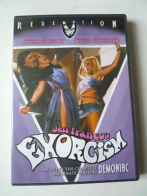 £14.99 • Buy Exorcism DVD Region 1 NTSC Jess Franco Horror Cult Exploitation