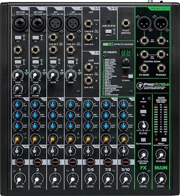 Mackie ProFX10v3 10 Channel Professional Mixer With USB • $194.99