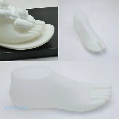 New Feet Foot Thong Style Sandal Shoes Mannequin For Shoe Foot Display White *R • £2.95