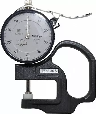 Mitutoyo 0 To 1/2  Measurement 0.001  Graduation 1.1811  Throat Depth Dial... • $142.40