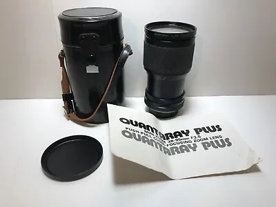 Quantaray Plus 38-95mm Macro Zoom Lens F/3.5 - F22 For Minolta SRT Japan • $56.99