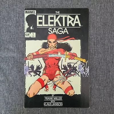 The Elektra Saga #1 Marvel Limited Series 1984 • £3.16