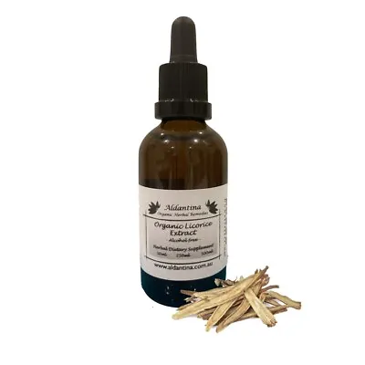 Organic Licorice Tincture/Extract - Alcohol Free - • £17.33