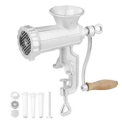 VEVOR Manual Meat Grinder Heavy Duty Cast Iron Meat Grinder & Steel Table Clamp • $33.89