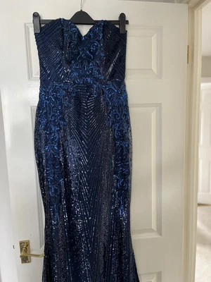 £80 • Buy Sequin Fishtail Mermaid Prom Dress Size 8 BNWT