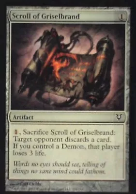 Scroll Of Griselbrand - Avacyn Restored: #221 Magic: The Gathering NM R9 • $1.39