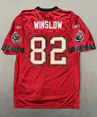 Kellen Winslow 82 Tampa Bay Buccaneers Reebok Vtg Football Sports Jersey Shirt M • $21