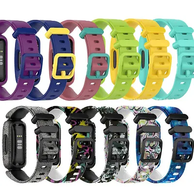 Fitbit Ace 3 Bands Anti-Lost Kids Silicon Replacement Wristband Watch Band Strap • $6.59