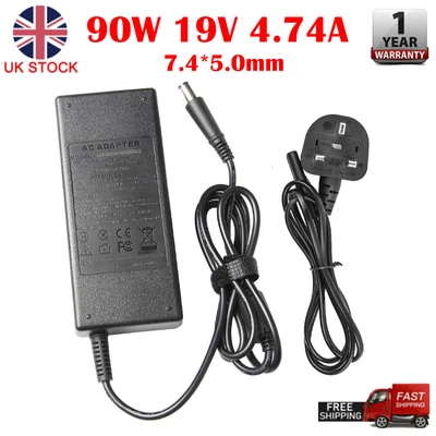 £10.99 • Buy 90W 19V 4.74A AC Adapter Charger For HP COMPAQ PRESARIO CQ61 CQ71 Power Supply