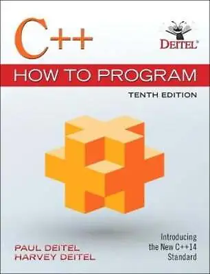 C++ How To Program By Paul Deitel: Used • $35.46