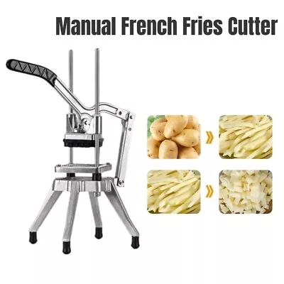 Vegetable Slicer Convenient 4 Blades French Fry Cutter Potato Chopper Upgraded • $98.22