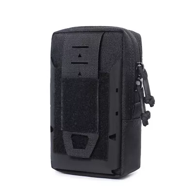 Tactical Cell Phone Holster Pouch Case Molle Gadget Bag Molle Holder Waist Bag • $12.99