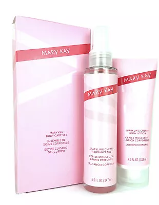 Mary Kay Body Care Set~sparkling Cherry~fragrance/body Mist & Body Lotion~nib! • $18.99