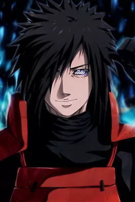 Madara Uchiha Anime Fictional Character Painting Print Wall Art - POSTER 20x30 • $23.99