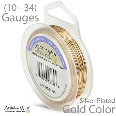 Artistic Wire (45 Colors 13 Gauges) Tarnish Resistant Craft Wire ~ Large Spools • $13.39