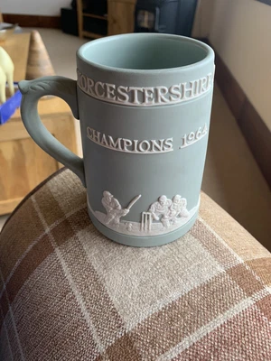 £4 • Buy  Worcestershire County Cricket Club Jasper Ware Tankard