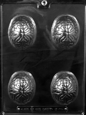 M197 Brain Halloween  Chocolate Candy Mold W/instructions • $8.25