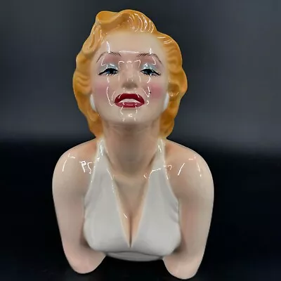 1983 Marilyn Monroe Estate Roger Richman Clay Art Porcelain Bust Statue Figurine • $159.97