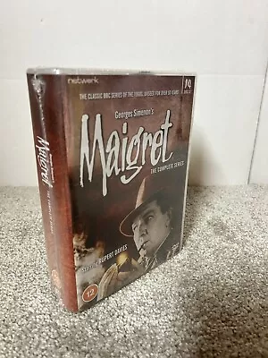 Maigret The Complete Series RUPERT DAVIES - NETWORK. NEW & SEALED. FREE P/P • £99