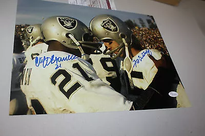 Oakland Raiders Fred Biletnikoff & Branch Dual Signed 11x14 Photo Sb Xi Pose Jsa • $69.99