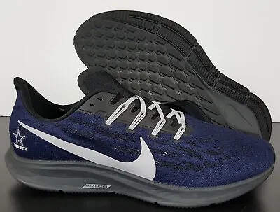 Nike Air Zoom Pegasus 36  Dallas Cowboys  Blue Black Rare Ci1922-400 (size 14) • $98.99