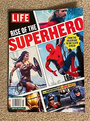 Life Magazine/Book: Rise Of The Superhero: 2018 Spider-man Adam West • $6.99