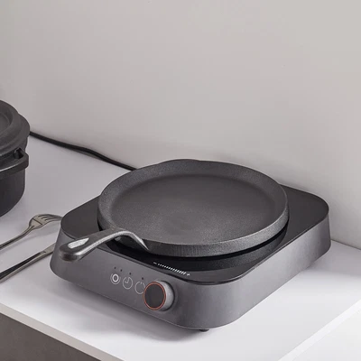 £19.95 • Buy Pre Seasoned Cast Iron Skillet Frying Pan Oven Safe Grill Cookware Griddle Pan