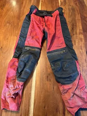 Vintage Bill Walters Leathers Motocross Pants Made In USA • $135