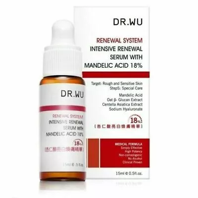 (4 PCS) NEW DR.WU Intensive Renewal Serum With Mandelic Acid 18% 15ml • $124.60