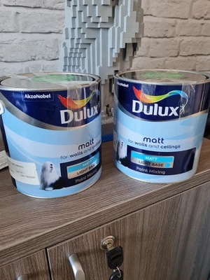 £4 • Buy Dulux Matt Blue Paint Emulsion 2.5L