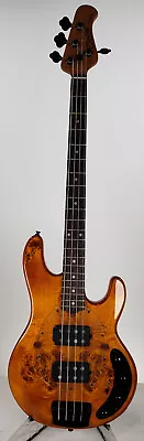 Sterling By Music Man StingRay RAY34HH Amber Electric Solidbody Bass Guitar • $350