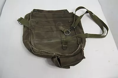 Vietnam WWII Era US Military Issue M17 Gas Mask Carrie Bag Green 60s Original • $17.99