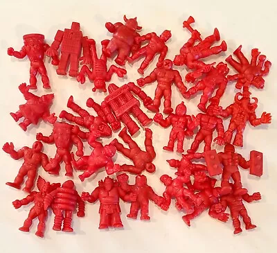 CHOOSE: Vintage 1980s M.U.S.C.L.E. MEN Action Figures * Muscle Men Red • $2.40