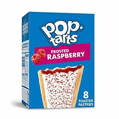 £12.76 • Buy Pop-Tarts Breakfast Toaster Pastries Frosted Raspberry 13.5oz Box 1 Pack 8 Count