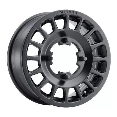 Method MR407 15x6 5+1/+51mm Offset 4x136 100mm CB Matte Black Wheel - MrwMR40756 • $169.15